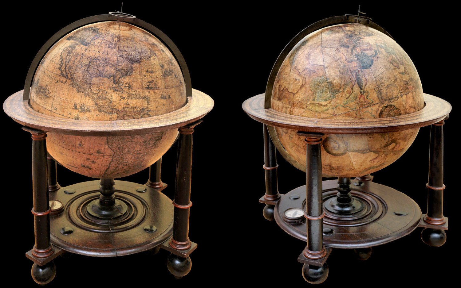 Globus Orbis Terrae - Daniel Crouch Rare Books - Antique and vintage maps, rare books, charts and atlases